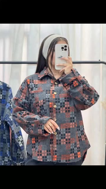 مانتو بلوچ شکت فوتر پشمی پاییزه سایز فری